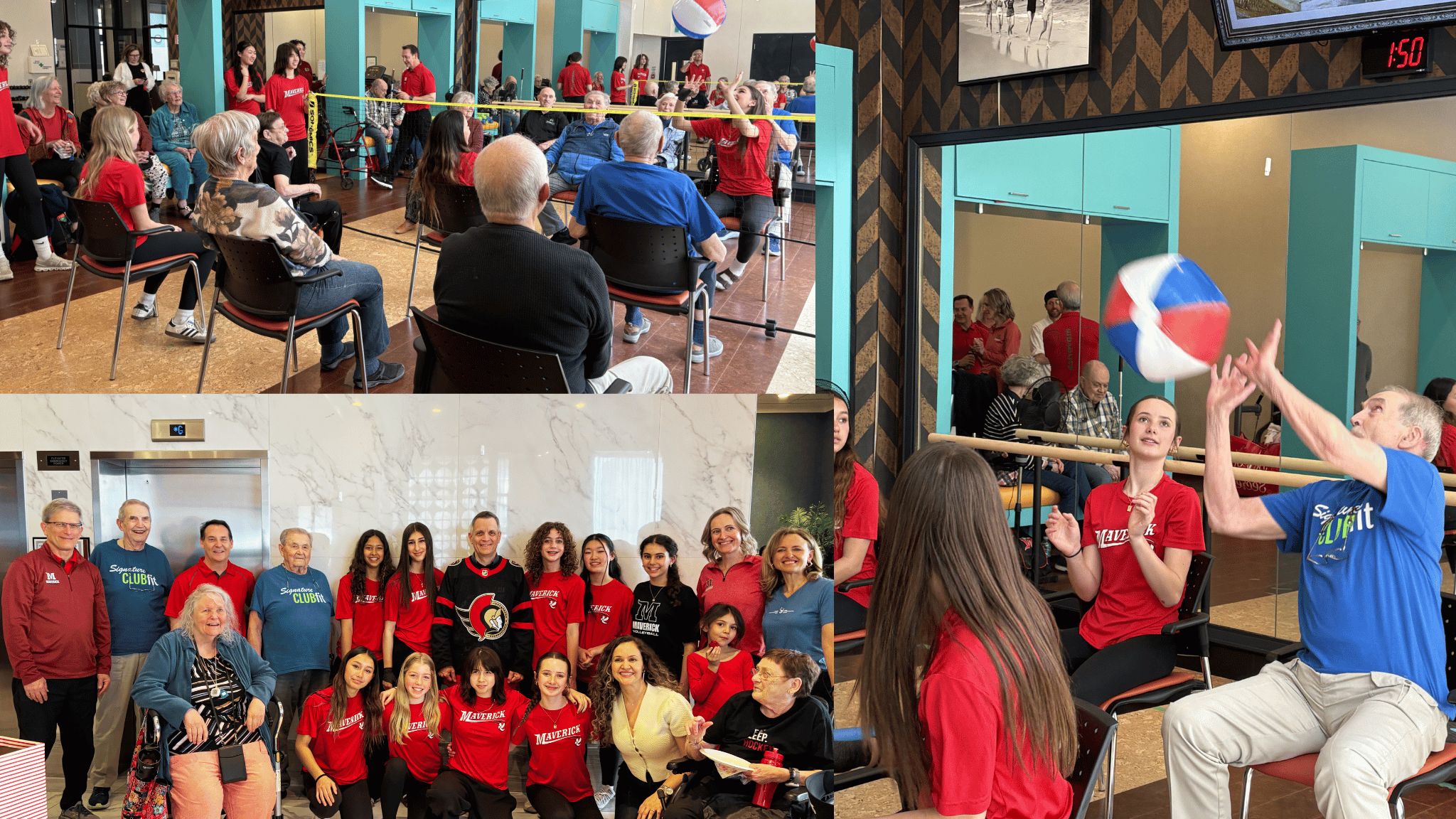 MYOF’s FIrst “sets for seniors” community event