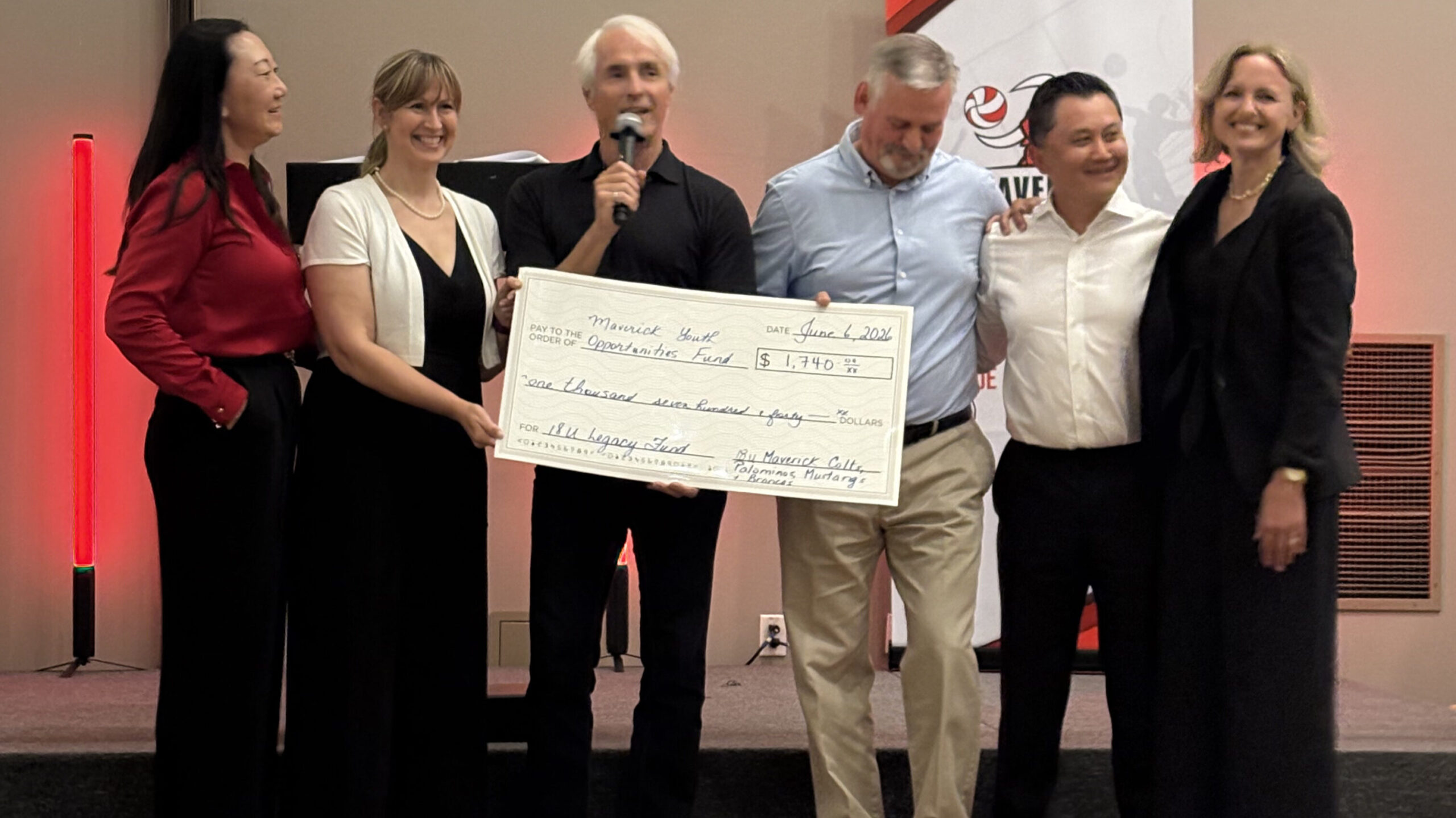 A Legacy of Giving: Graduating 18U Teams Donate $1,740 to MYOF