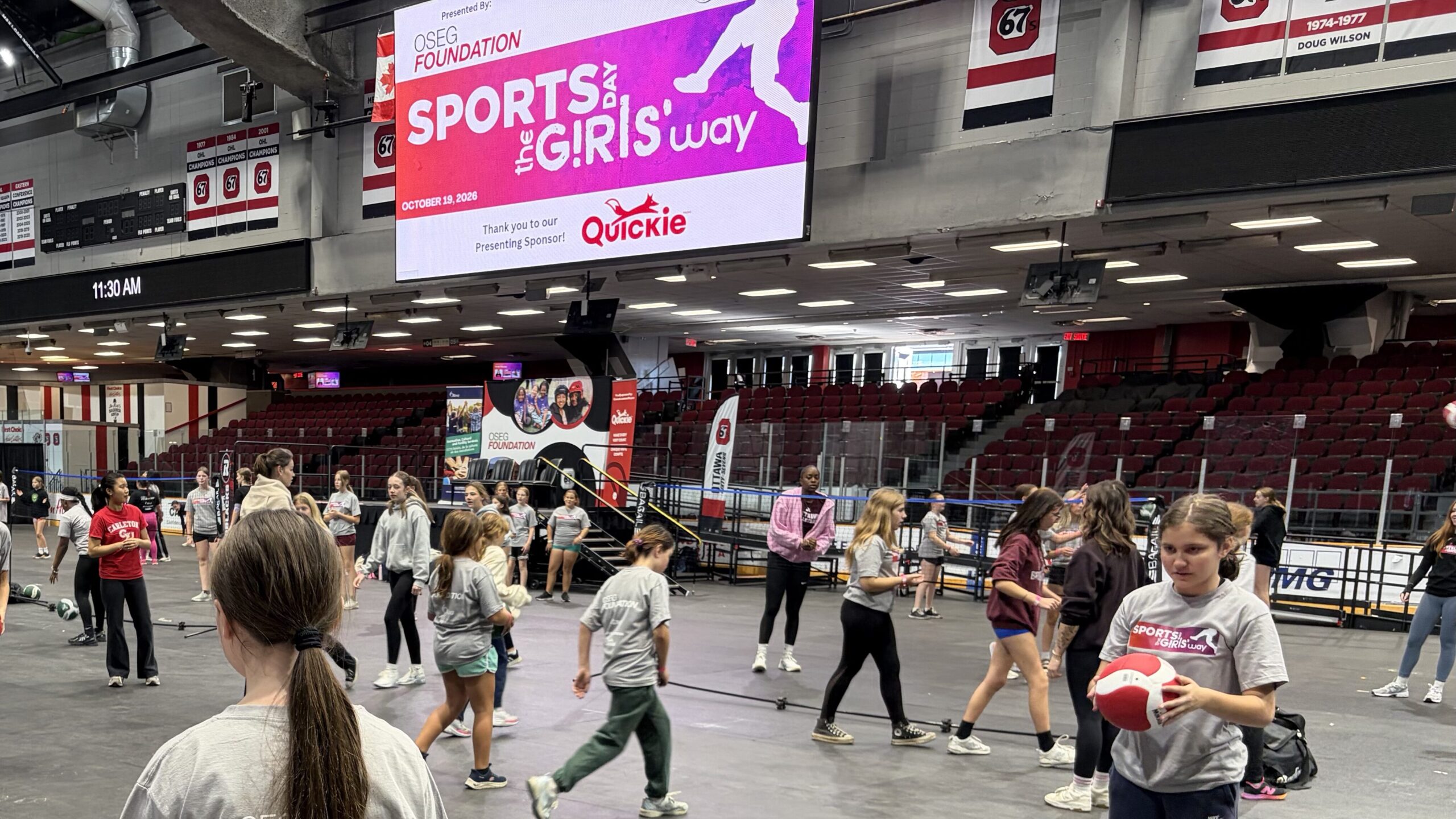 MYOF Helps Introduce 600 Girls to the Power of sport
